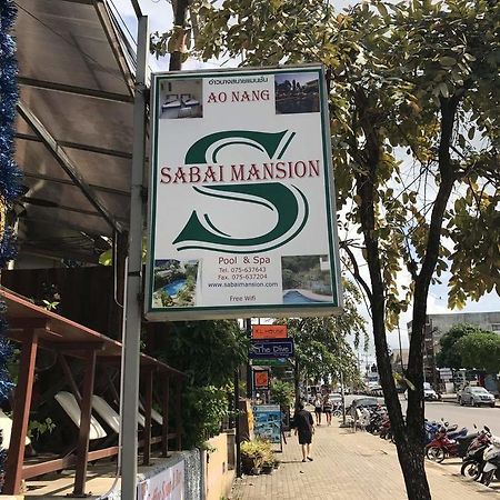Apartamento Sabai Mansion Ao Nang Exterior foto